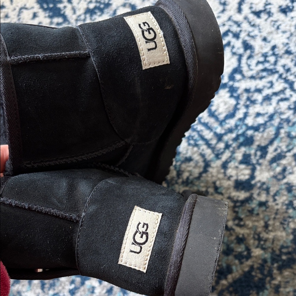 UGG Midnight Black Cozy Boots - Picture 5 of 7